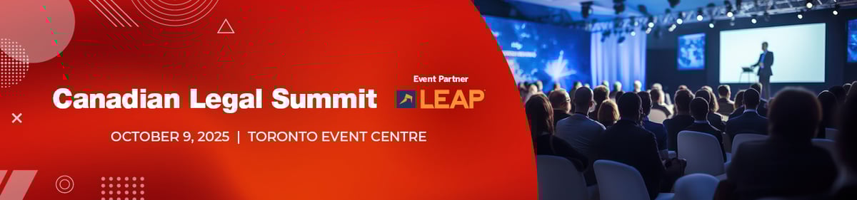 Be part of what’s next: Canadian Legal Summit is one week away